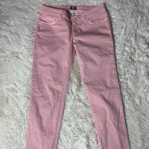 EUC Women’s Light Pink Dolce & Gabbana Very Low Very Tight Pants Size 26